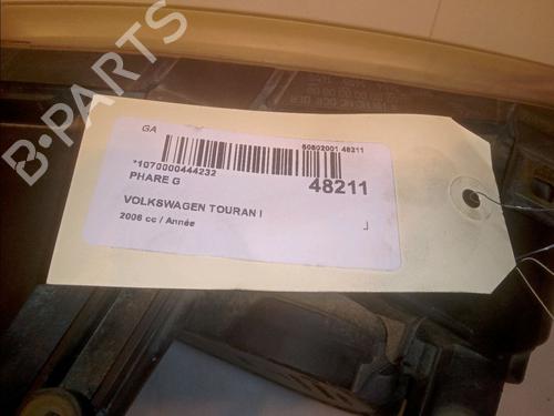 left-headlight-vw-touran-1t1-1t2-19-tdi-1t0941005r-2003-2004-2005-2006-2007-2008-2009-2010-15657440 main image