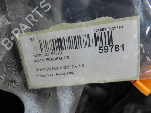 Engine VW GOLF V (1K1) 1.6 | BP37675021M1 - Image 7