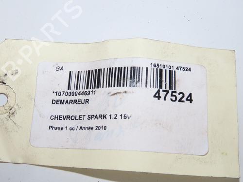Used Starter Starter CHEVROLET SPARK (M300) 1.2 (82 hp) 33836390 33836390