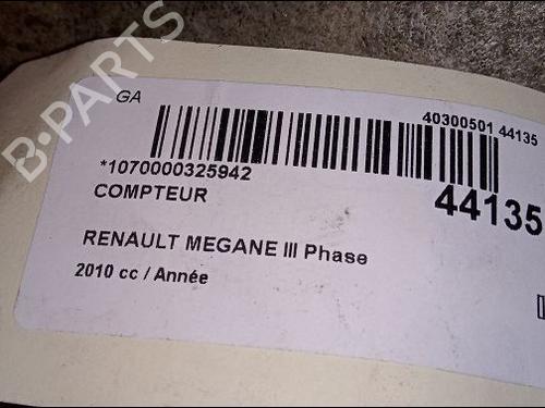 instrument-cluster-renault-scenic-iii-jz01_-15-dci-248103583r-2008-2009-2010-2011-2012-2013-2014-2015-2016-12094931 main image