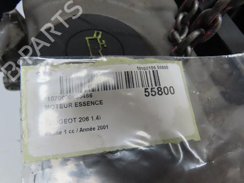 Motor PEUGEOT 206 Hatchback (2A/C) 1.4 i (75 hp) 32129590