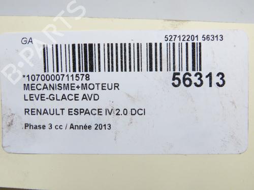 Front right window mechanism RENAULT ESPACE IV (JK0/1_) 2.0 dCi (JK03, JK04, JK1C, JK1G, JK1J, JK1K) | BP33032182C23  - Image 5