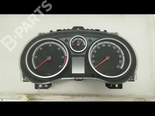 Used Instrument cluster OPEL CORSA D (S07) 1.3 CDTI (L08, L68) (75 hp) 9596700