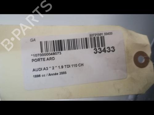 Used Right rear door AUDI A3 Sportback (8PA) 1.9 TDI (105 hp) 9593840