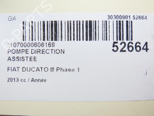 Used Steering pump Steering pump FIAT DUCATO Van (250_) 130 Multijet 2,3 D (131 hp) 26404335 26404335