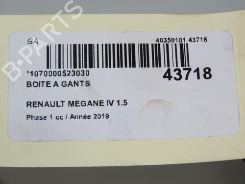 Handskerum RENAULT MEGANE IV Hatchback (B9A/M/N_) 1.5 Blue dCi 115 (B9A6) | BP17551985C95 