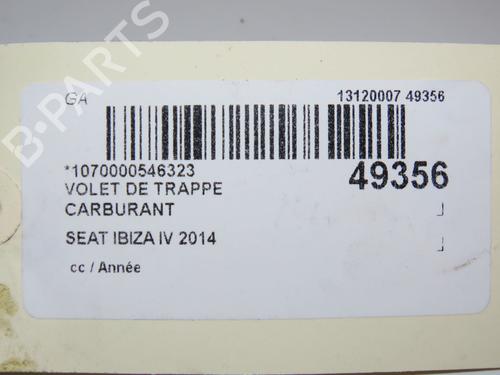 Fuel flap SEAT IBIZA IV (6J5, 6P1) 1.2 TSI | BP18953619C131 