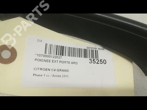 Rear right exterior door handle CITROËN C4 Grand Picasso II (DA_, DE_) 1.6 HDi / BlueHDi 115 | BP9598382C130 