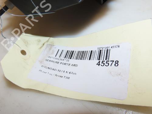 Rear right lock HYUNDAI i10 I (PA) 1.1 | BP16040076C99 