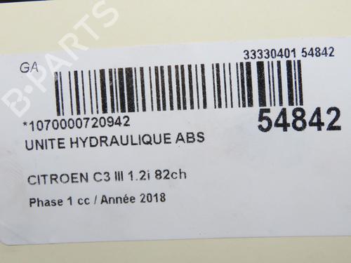 ABS pump CITROËN C3 III (SX) 1.2 VTi 82 | BP32432933M43 - Image 4