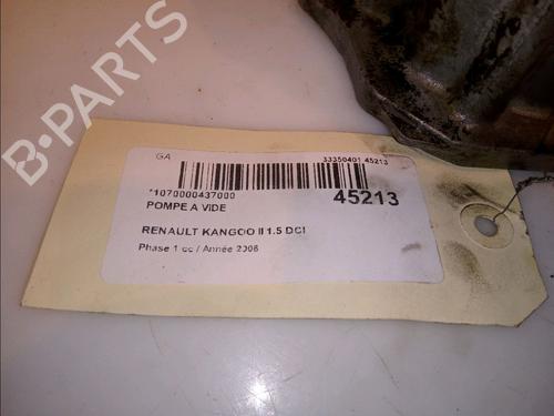 Vacuum pump RENAULT KANGOO / GRAND KANGOO II (KW0/1_) 1.5 dCi 85 (KW0K, KW0L, KW0B) | BP14950825M80 