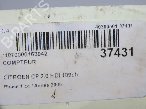 Instrument cluster CITROËN C8 (EA_, EB_) 2.0 HDi | BP9601497C47  - Image 5