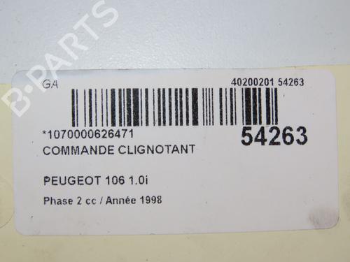 Used Steering column stalk PEUGEOT 106 I (1A, 1C) 1.0 (50 hp) 28830313