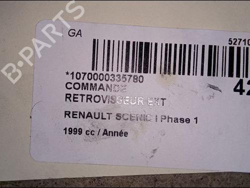 Used Mirror switch Mirror switch RENAULT SCÉNIC I MPV (JA0/1_, FA0_) 1.6 (JA00, JA16, JA15, JA19, JA1V, JA2B, JA2C, JA0B,... (107 hp) 9693791 9693791