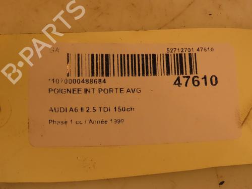 Used Front left interior door handle AUDI A6 C5 (4B2, 4B4) 2.5 TDI quattro (150 hp) 16538013