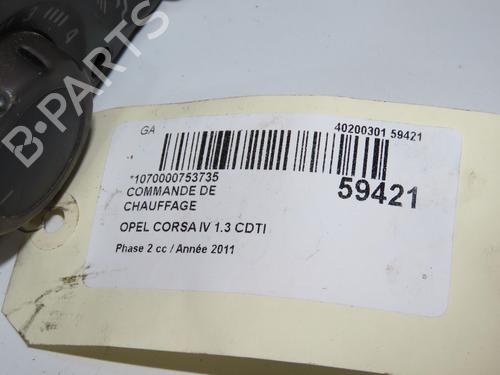 climate-control-opel-corsa-d-s07-2006-2007-2008-2009-2010-2011-2012-2013-2014-2015-37455489 main image