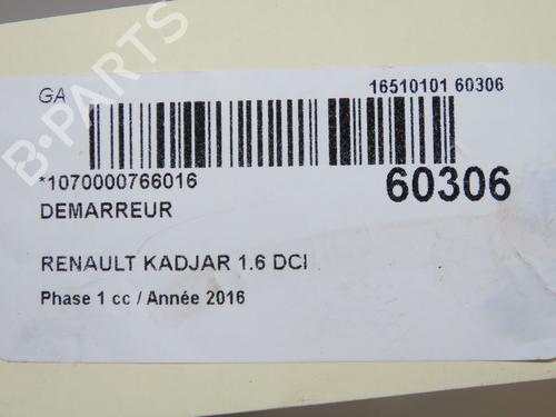 Starter RENAULT KADJAR (HA_, HL_) 1.6 dCi 130 4x4 (HLA4) | BP36873795M8  - Image 7
