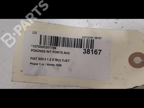 Front left interior door handle FIAT 500 (312_) 1.3 D Multijet (312AXB1A) | BP9604019I13 