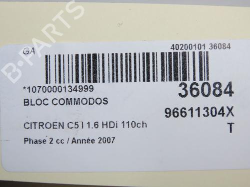 Used Steering column stalk Steering column stalk CITROËN C5 II Break (RE_) 1.6 HDi (RE9HZC, RE9HYB) (109 hp) 34333570 34333570