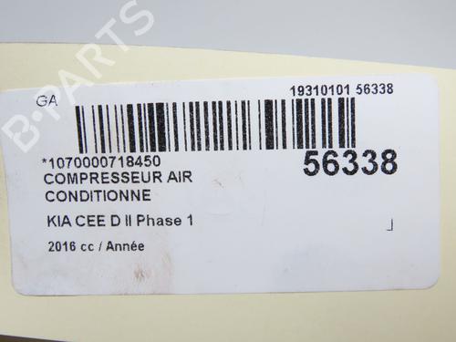 AC compressor KIA CEE'D (JD) 1.0 T-GDI | BP32457475M34 - Image 9