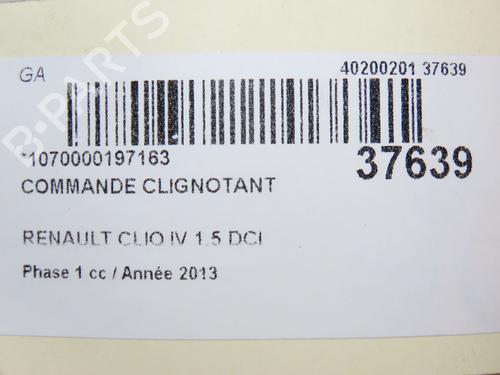 Steering column stalk RENAULT CLIO IV (BH_) 1.5 dCi 90 | BP23868958I23 