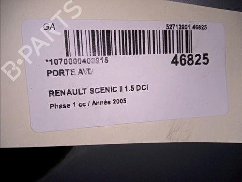 Used Right front door RENAULT SCÉNIC II (JM0/1_) 1.5 dCi (JM02, JM13) (101 hp) 11976486