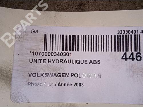 ABS pump VW POLO (9N_, 9A_) 1.9 TDI | BP9664938M43 