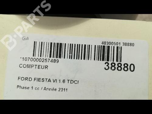 Instrument cluster FORD FIESTA VI (CB1, CCN) 1.6 TDCi | BP9610627C47 