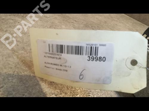 Alternator ALFA ROMEO MITO (955_) 1.3 MultiJet (955AXP1A, 955AYC1A) | BP9613908M7 