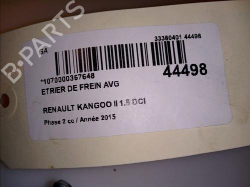 Used Left front brake caliper Left front brake caliper RENAULT KANGOO Express (FW0/1_) 1.5 dCi 75 (FW07, FW10, FW04) (75 hp) 14878485 14878485