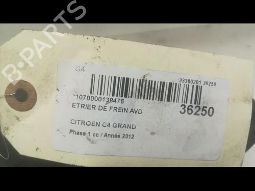 Right front brake caliper CITROËN C4 Grand Picasso I (UA_) 1.6 HDi 110 | BP14877314M104 