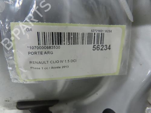 Used Left rear door RENAULT CLIO IV (BH_) 1.5 dCi 90 (90 hp) 31162659