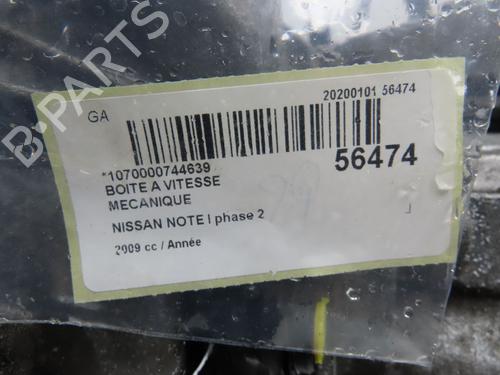 Gearbox NISSAN NOTE (E11, NE11) 1.6 | BP36426852M3 - Image 7