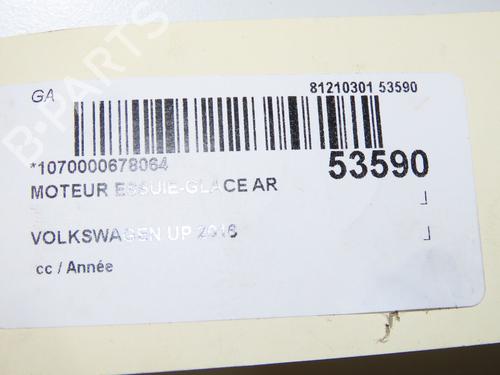 Wischermotor hinten für VW UP! (121, 122, BL1, BL2, BL3, 123) 1.0 (60 hp) 31692787
