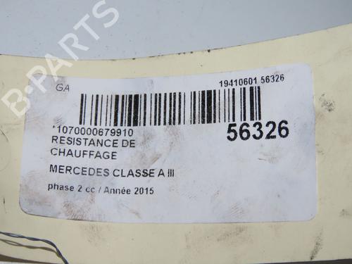 Heizwiderstand für MERCEDES-BENZ A-CLASS (W176) A 160 CDI / d (176.011) (90 hp) 31242461
