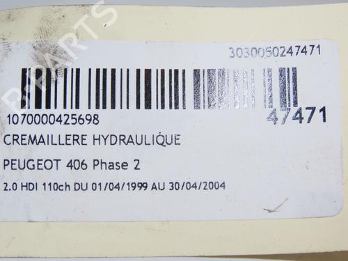 Steering rack PEUGEOT 406 (8B) 2.0 HDI 110 | BP16667091M22 