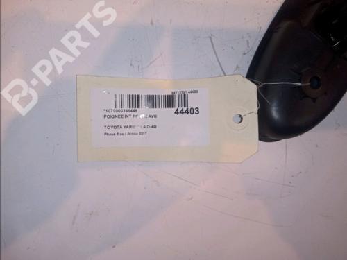 Front left interior door handle TOYOTA YARIS (_P9_) 1.4 D-4D (NLP90_, NLP90R) | BP11102413I13 