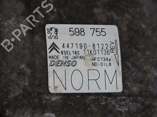 Used AC compressor PEUGEOT 3008 I MPV (0U_) 1.6 VTi (120 hp) 28829247