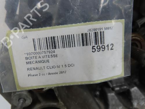 Used Gearbox Gearbox RENAULT CLIO IV (BH_) 1.5 dCi 90 (90 hp) 40162901 40162901
