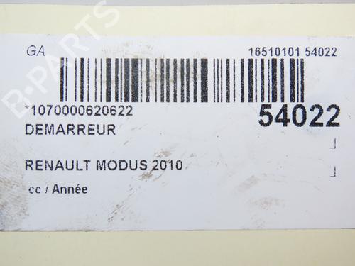 Used Starter RENAULT MODUS / GRAND MODUS (F/JP0_) 1.5 dCi (FP0F, JP0F) (86 hp) 28829036