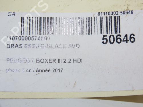 Vindspejlsviskerarm PEUGEOT BOXER Van 2.0 BlueHDi 130 (130 hp) 24359164