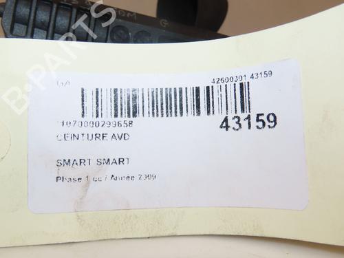 Used Front right belt tensioner SMART FORTWO Coupe (451) 0.8 CDi (451.300) (45 hp) 16769661