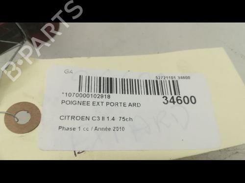 rear-right-exterior-door-handle-citroen-c3-ii-sc_-14-9101kh-2009-9597342 main image