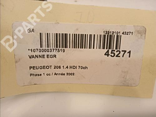 Egr PEUGEOT 206 Hatchback (2A/C) 1.4 HDi eco 70 | BP11099048M69 