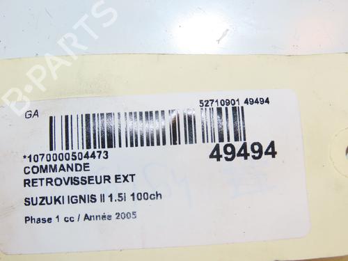 Mirror switch SUZUKI IGNIS II (MH) 1.5 4x4 (RM415) | BP16769768I25 