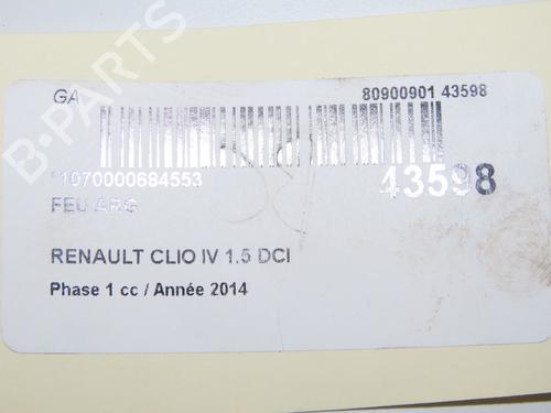 Used Left taillight RENAULT CLIO IV (BH_) 1.5 dCi 90 (90 hp) 31605920