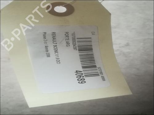 Dør venstre bak RENAULT SCÉNIC II (JM0/1_) 1.9 dCi (JM14) (131 hp) 23176928