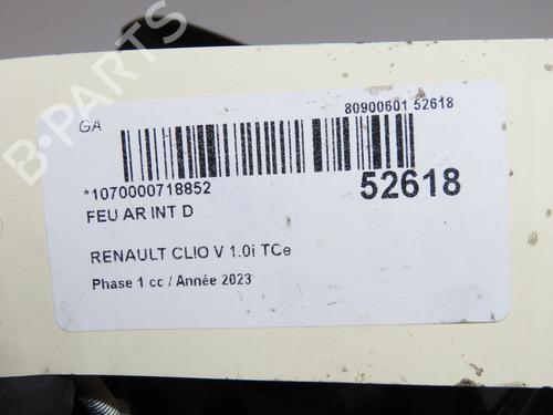 Right tailgate light RENAULT CLIO V (B7_) 1.0 TCe 90 (B7MT) | BP39893993C80 - Image 5