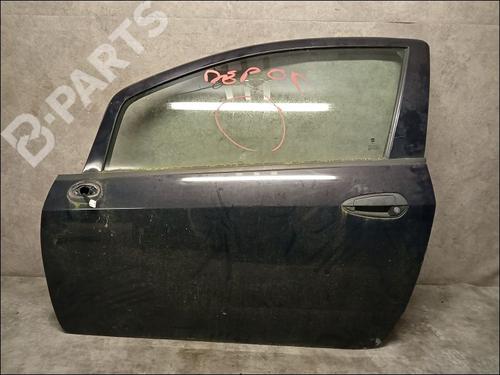 Used Left front door FIAT GRANDE PUNTO (199_) 1.2 (65 hp) 9607549