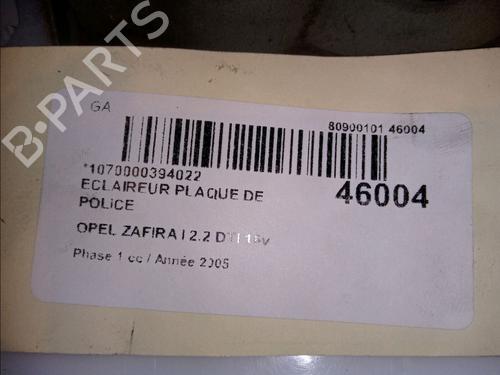Other OPEL ZAFIRA A MPV (T98) 2.2 DTI 16V (F75) | BP14880504O1 